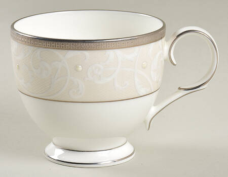 Satin Lace Footed Cup by Noritake