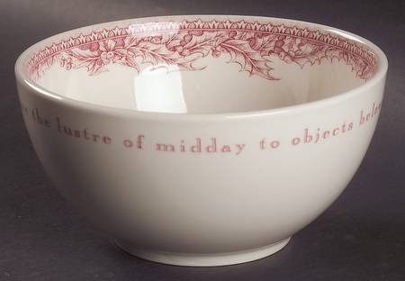 Twas the Night Before Christmas 6" Footed Bowl