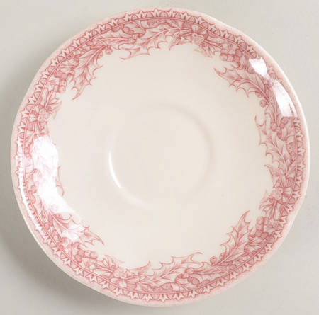 Twas the Night Before Christmas Saucer for Flat Cup