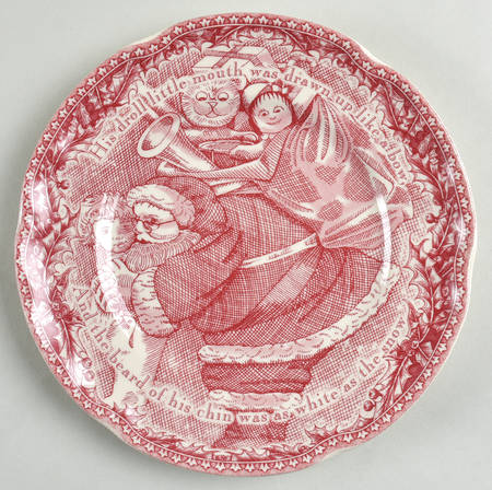 Twas the Night Before Christmas Dessert/Pie Plate
