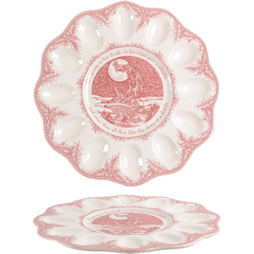 Twas the Night Before Christmas Deviled Egg Plate