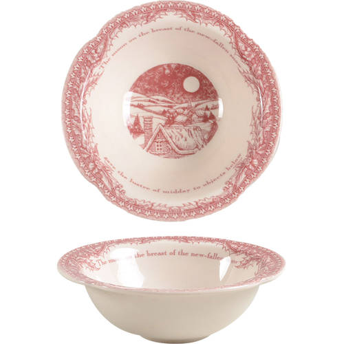 Twas the Night Before Christmas Rim Cereal Bowl - Set of 4
