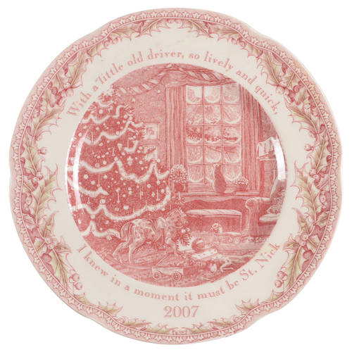 Twas the Night Before Christmas 2007 Collector Plate