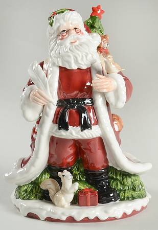Twas the Night Before Christmas Santa Claus Figurine