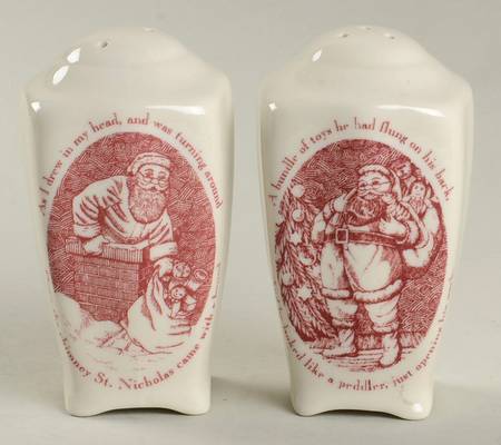 Twas the Night Before Christmas Salt & Pepper Set