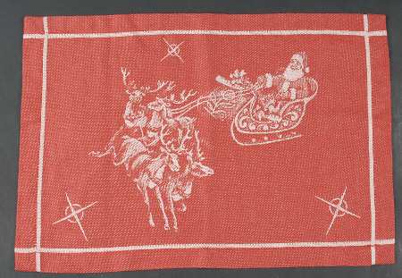 Twas the Night Before Christmas Cloth Placemat