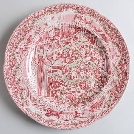 Twas the Night Before Christmas 2009 Collector Plate