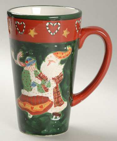 Santa Mates Latte Mug
