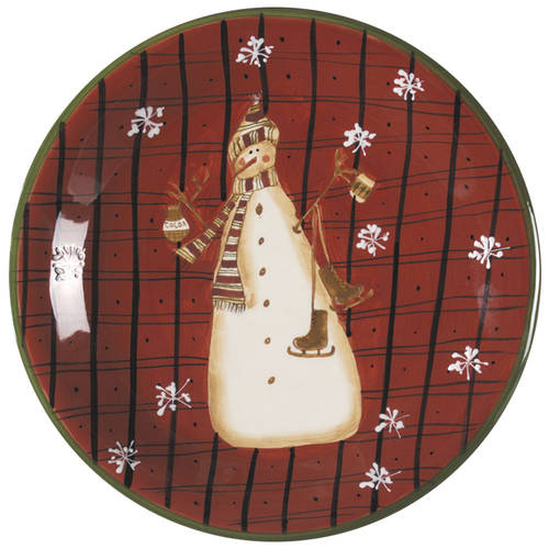 Snow Mates Dinner Plate