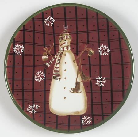 Snow Mates Salad Plate