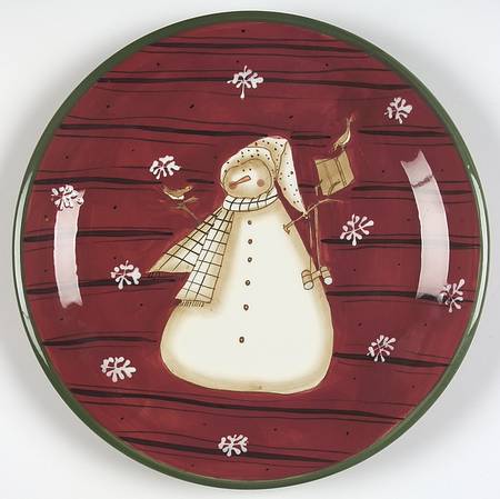 Snow Mates Dinner Plate