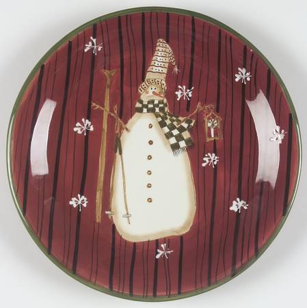 Snow Mates Dinner Plate
