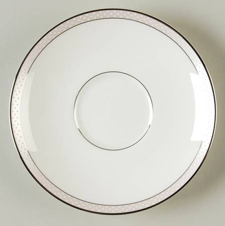 Blush Beaded Pearl Saucer