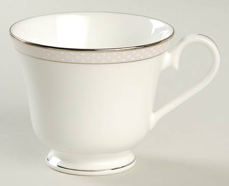Blush Beaded Pearl Footed Cup