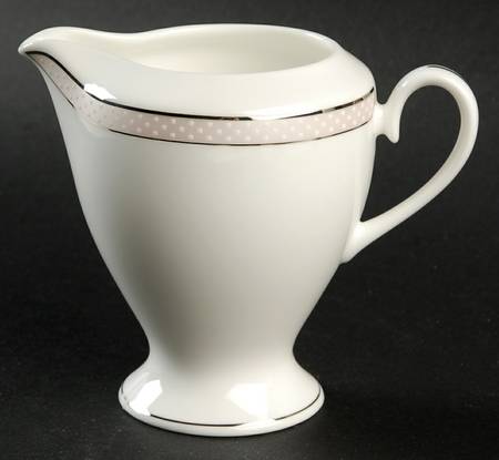 Blush Beaded Pearl Creamer