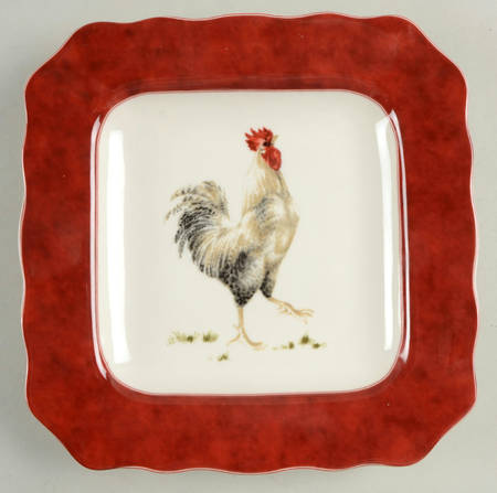 Barnyard Accent Salad Plate