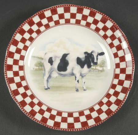 Barnyard Salad Plate