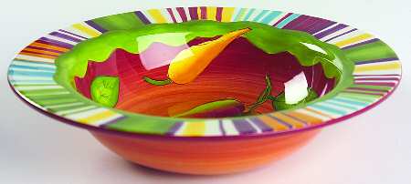 Muy Caliente Rim Soup Bowl