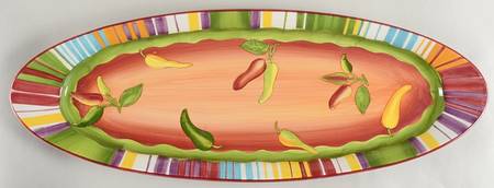 Muy Caliente 24" Oval Tray