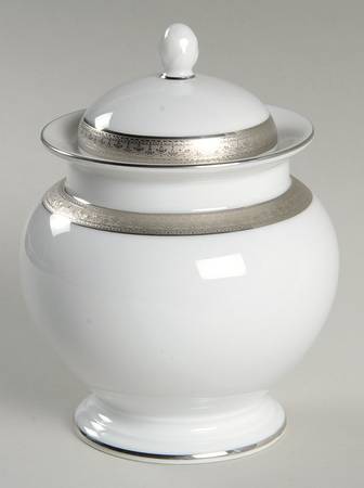 Versailles Platinum Sugar Bowl & Lid