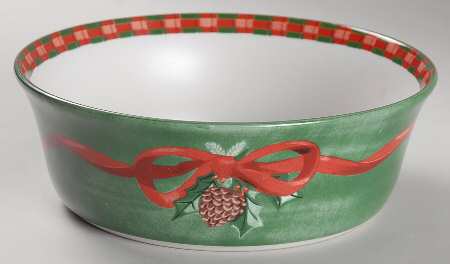 Woodland Santa 6" All Purpose Bowl