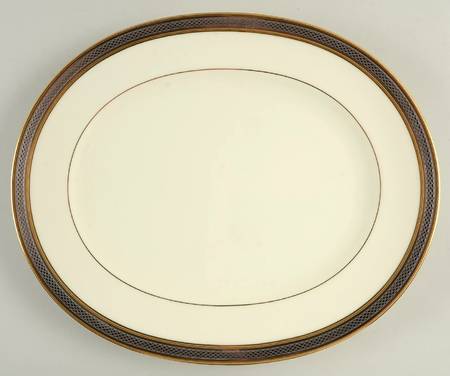 Contrella 13" Oval Serving Platter