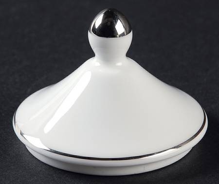 Pearl Crescent Lid for Sugar Bowl