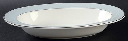 Pearl Crescent 11" Oval Vegetable Bowl