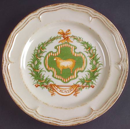 Country Market Rustic Accent Luncheon Plate