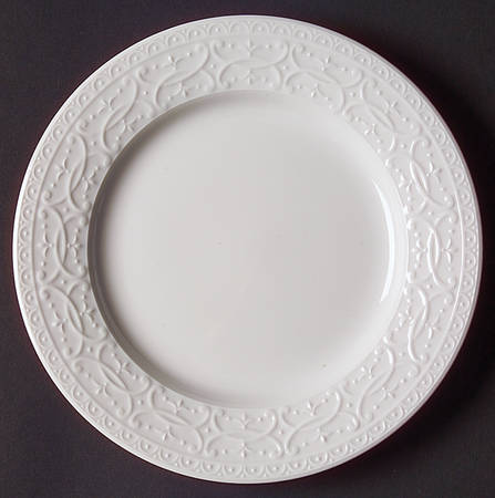 Blanc Fleur Bread & Butter Plate