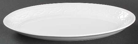 Blanc Fleur Relish/Gravy Underplate
