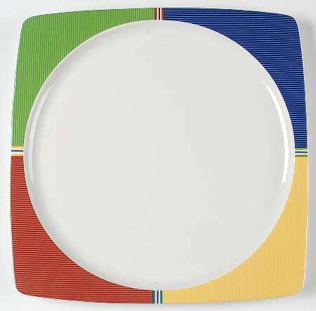 On Deck 13" Square Serving Platter