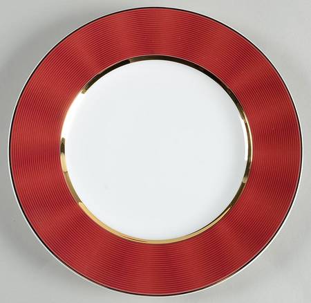 Silk Rouge Salad Plate