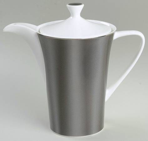 Silk Black Tea/Coffee Pot & Lid