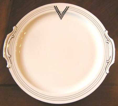 N3262 Handled Cake Plate
