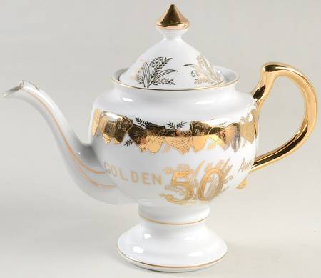 50th Anniversary Teapot & Lid