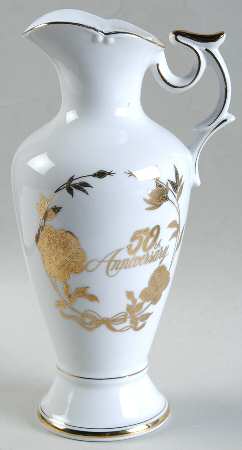 50th Anniversary 8" Pitcher Vase