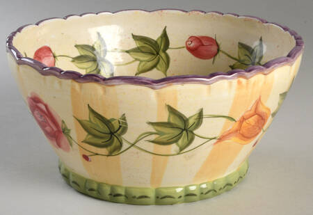 Kimberly 8" Round Vegetable Bowl