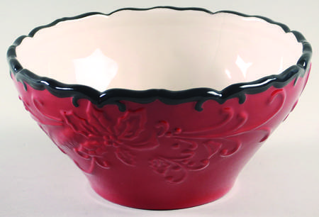Poinsettia Soup/Cereal Bowl