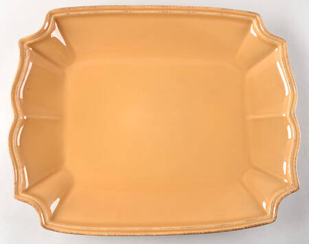 Toscano Yellow 17" Rectangular Serving Platter