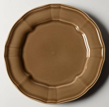 Toscano Taupe Salad Plate