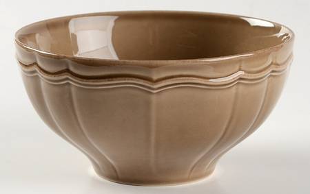 Toscano Taupe Soup/Cereal Bowl