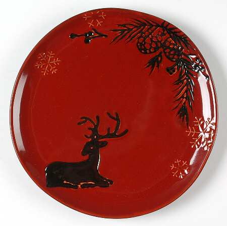 Pine Retreat Red by North Pole Trading Co.