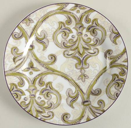 Sugar Plum Accent Salad Plate