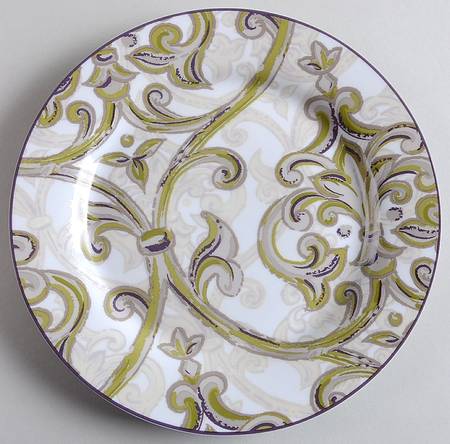 Sugar Plum Accent Salad Plate