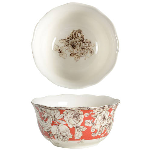 Hawthorne Brick Red Soup/Cereal Bowl