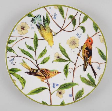 Bird Garden Salad Plate