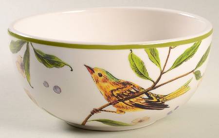 Bird Garden Soup/Cereal Bowl