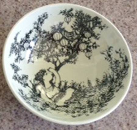 Midsummer Night's Dream Black Fruit/Dessert (Sauce) Bowl