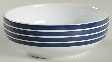 Knots Bay Navy Blue Soup/Cereal Bowl